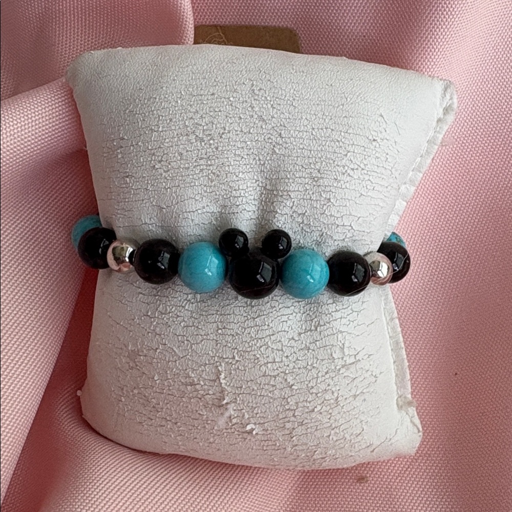 Disney Mickey Turquoise Beaded Bracelet - unisex - Picture 7 of 9